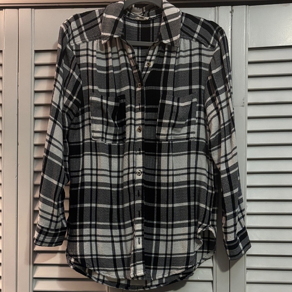 Pilcro Relaxed Button Down